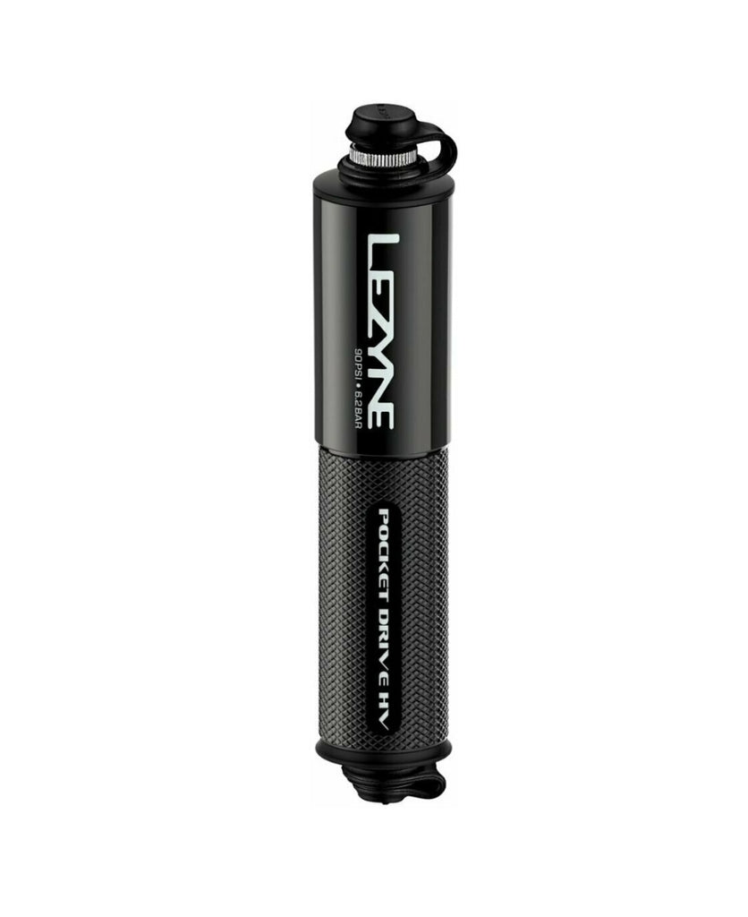 Lezyne CNC Pocket Drive HV - Mini Pump - shiny black