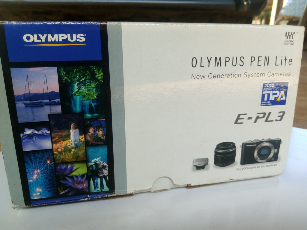 New Generation System Camera "OLYMPUS PEN Lite E-PL3" - SILVER