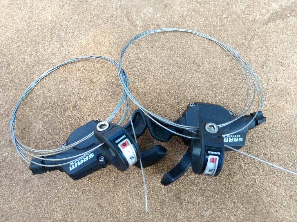 SRAM Attack 9 Speed Trigger Shifters - per pair