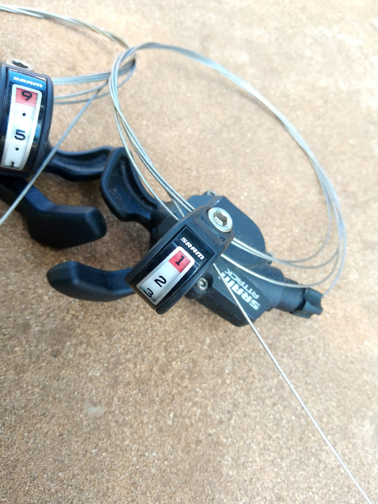 SRAM Attack 9 Speed Trigger Shifters - per pair