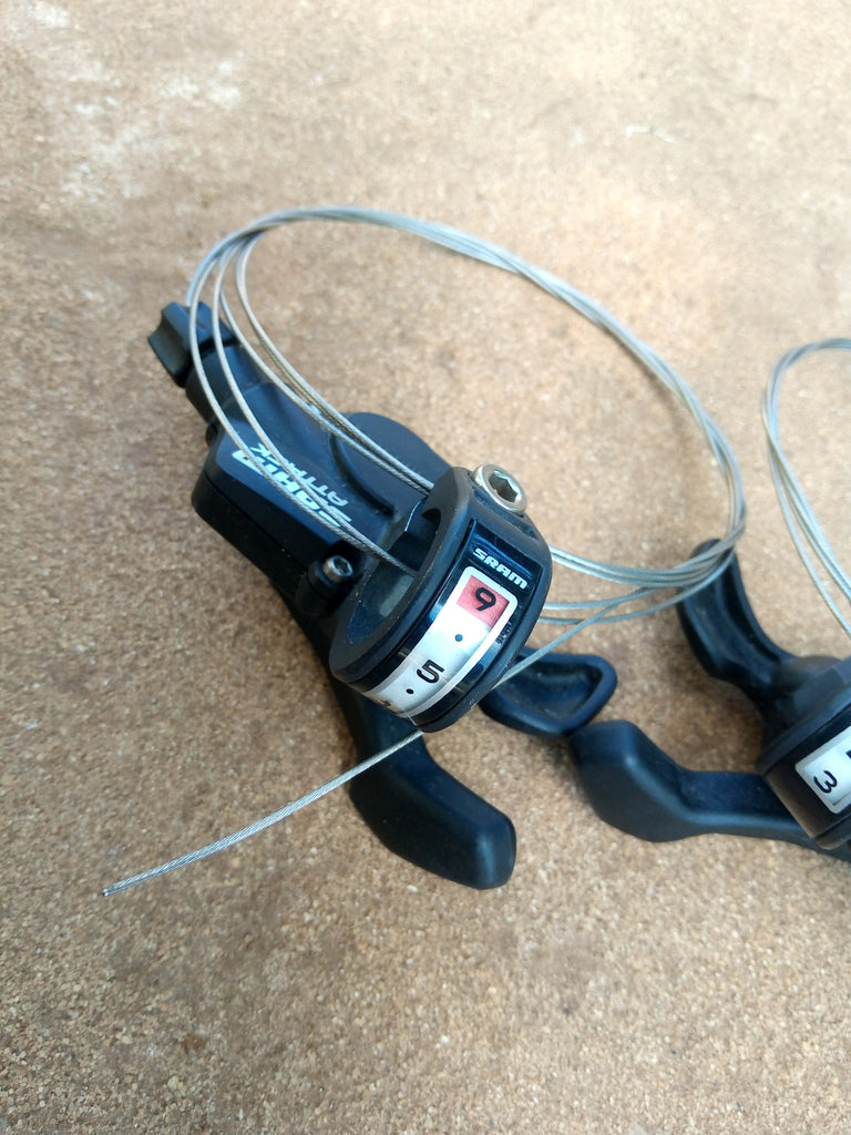 SRAM Attack 9 Speed Trigger Shifters - per pair
