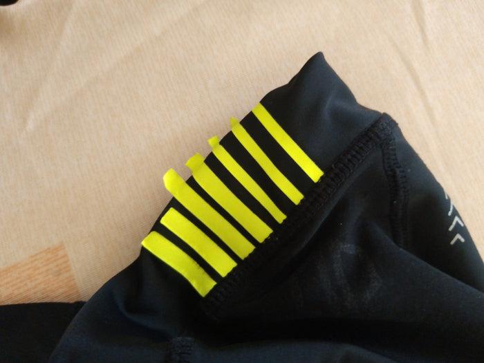 Dare 2b AEP Virtuosity Bibbed Shorts - Black/Neon Yellow - Medium