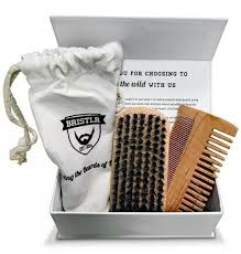 Bristlr Beard Brush & Comb Set