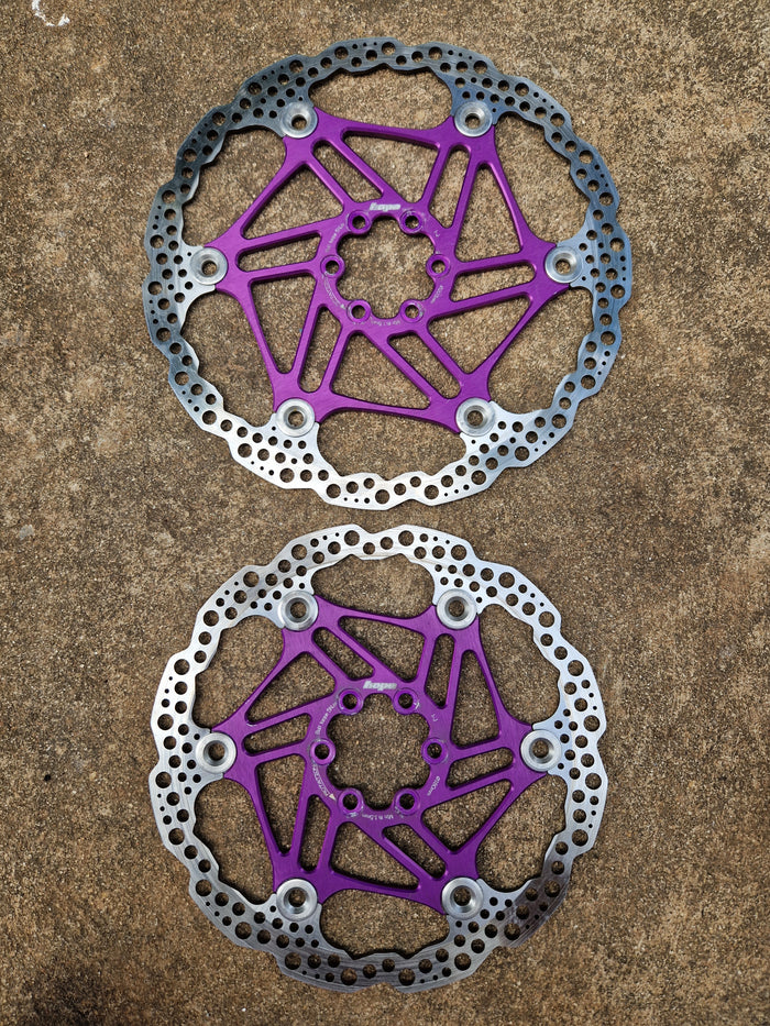 Hope Floating 6-hole Disc Rotors,purple