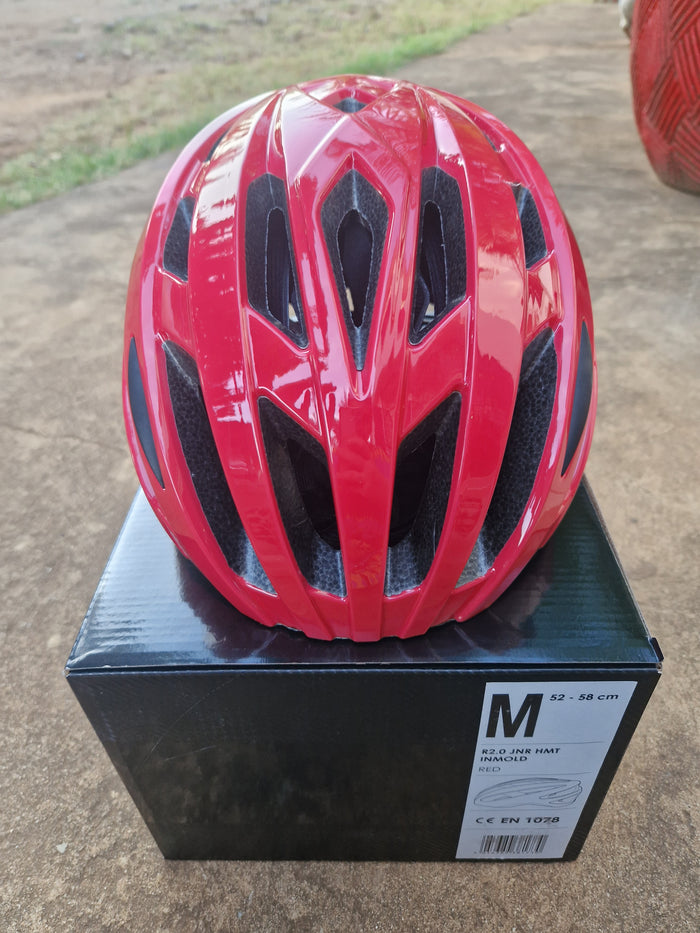 DHB R2.0 jnr Road Helmet - red, M