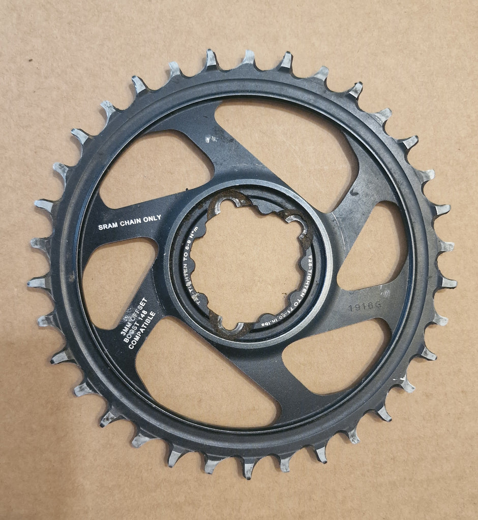 Sram 34T chainring 12 speed