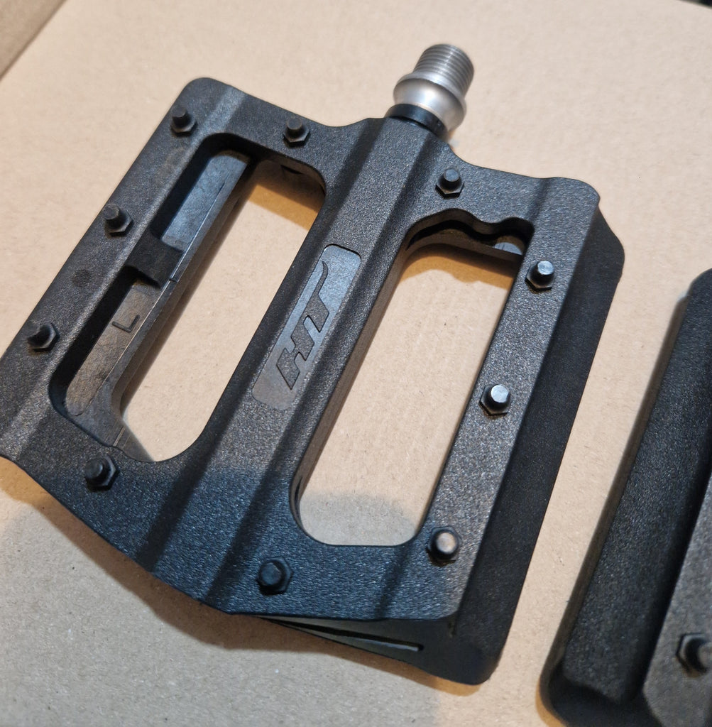 HT Components PA12 Nylon Pedals - Black