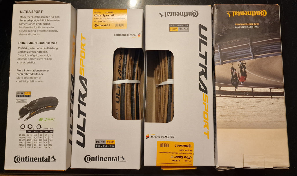 Continental Ultrasport 3 road tires