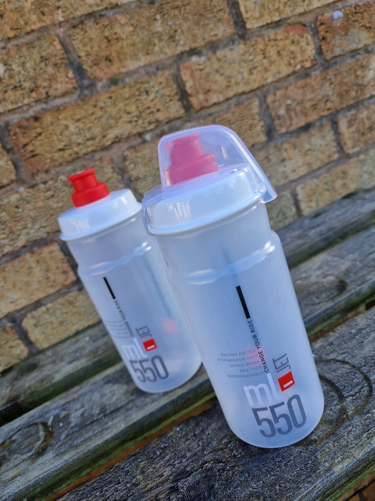 Elite Jet 550ml bottle - clear/red