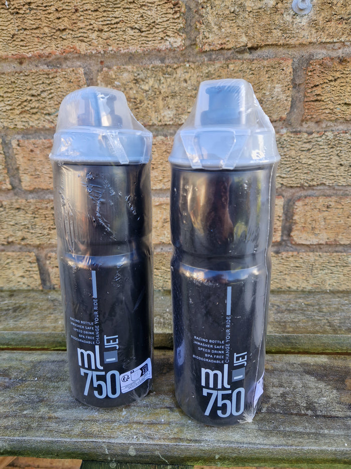 Elite Jet 750ml bottle - black/grey