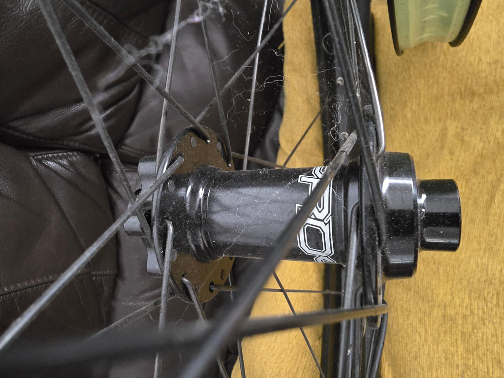 Hope wheelset mullet set .