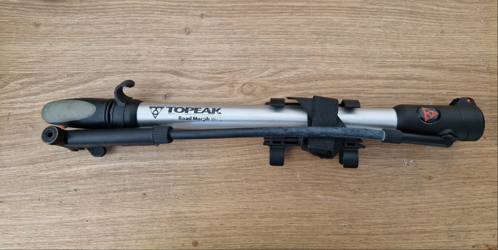 TOPEAK Road Morph Pump (with gauge)