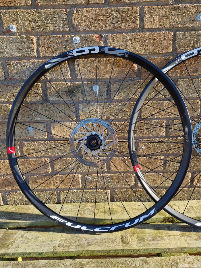 Fulcrum wheelset with rotors