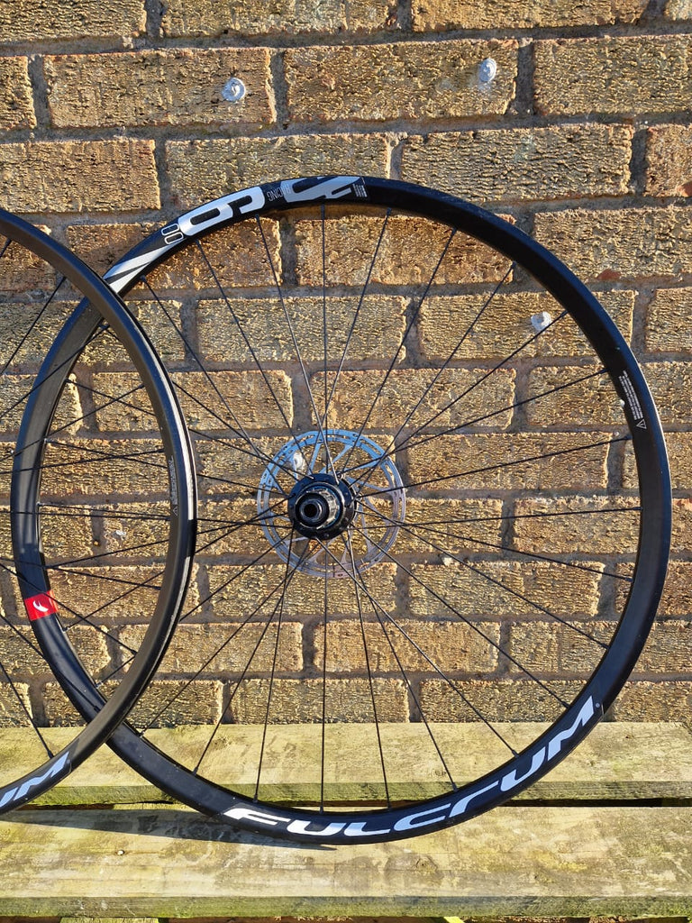 Fulcrum wheelset with rotors