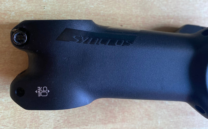 black Syncros FL2.0 bicycle stem