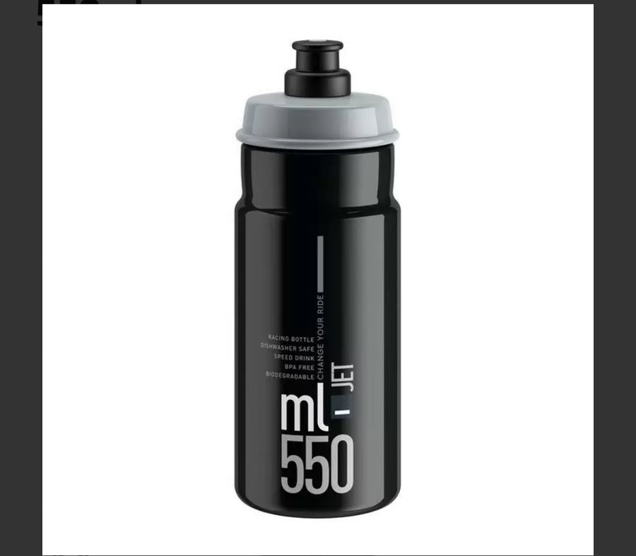 Elite JET Bottle 550ml black/grey