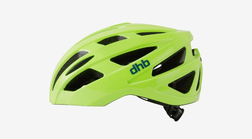 DHB R2.0 jnr Road Helmet - fluo yellow, M