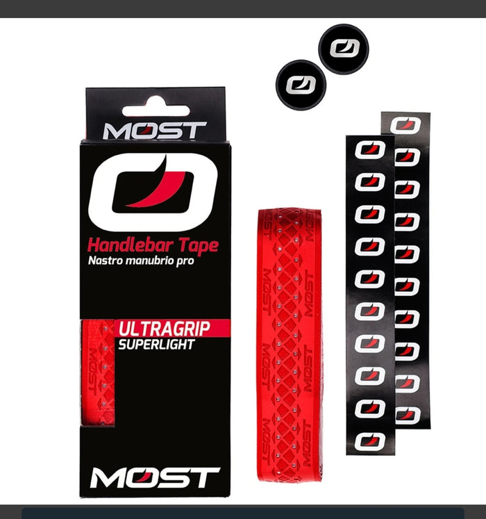 Pinarello MOST Ultragrip Superlight bar tape - Red