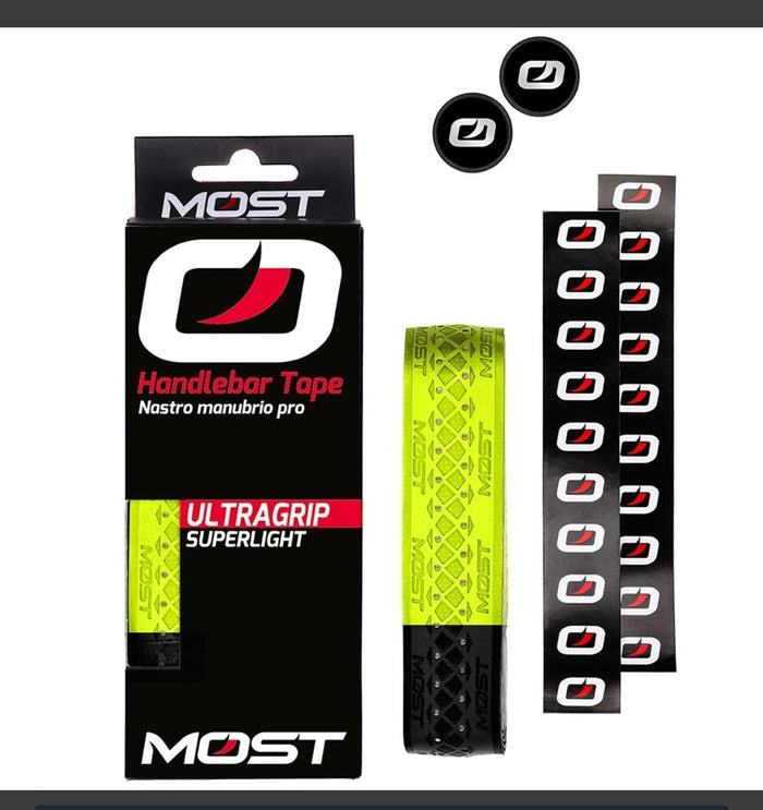 Pinarello MOST Ultragrip Superlight bar tape - fluo yellow/black