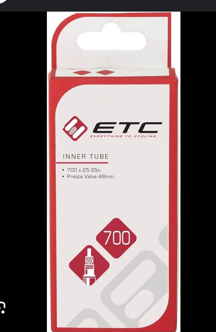 ETC 700c 25-35 Inner Tube 60mm valve