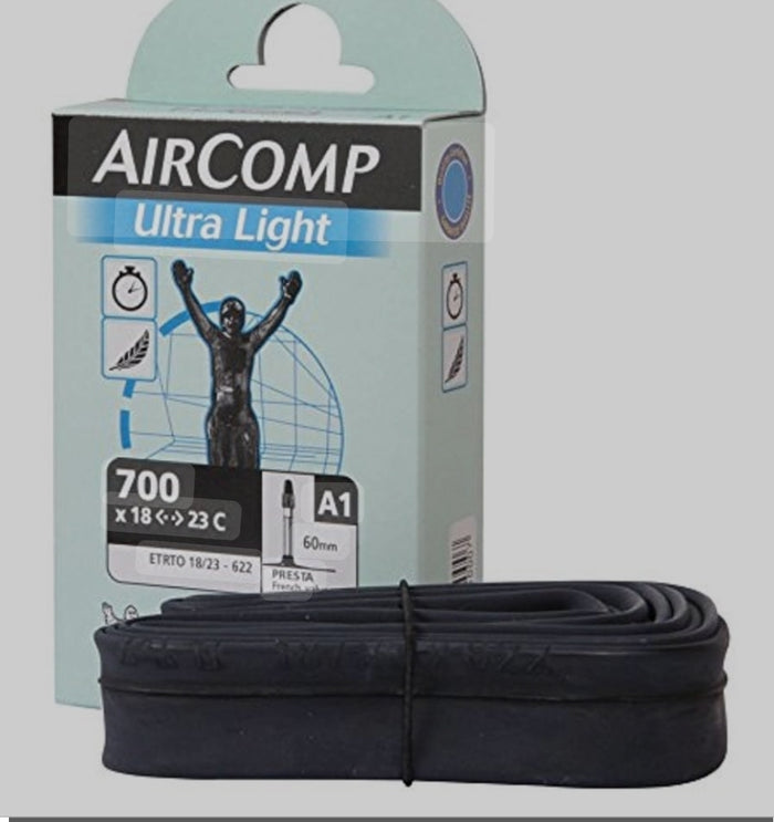 Michelin Aircomp Ultralight 700x18/23C tube - 60mm, presta