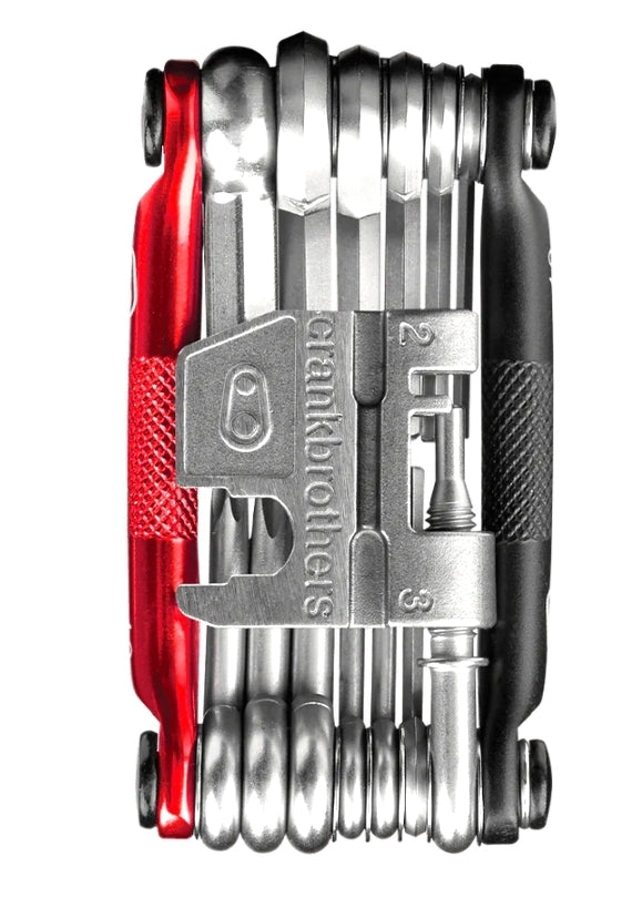 CRANKBROTHERS M19 tool, matte black/red