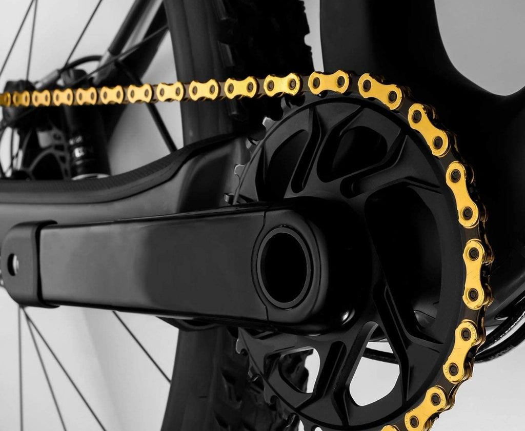 KMC X12 Gold / Black 12 Speed Bike Chain – 126L