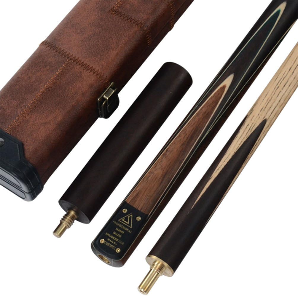 CUESOUL Classic Handmade 57" Rosewood 3/4 Piece Snooker Cue with Cue Case and Extension