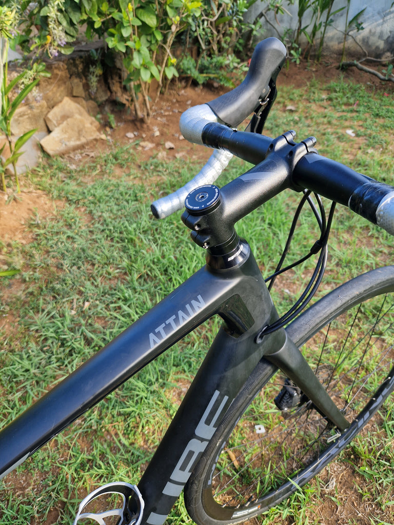 Cube Attain GTC SL Carbon Road Bike, Black/Grey