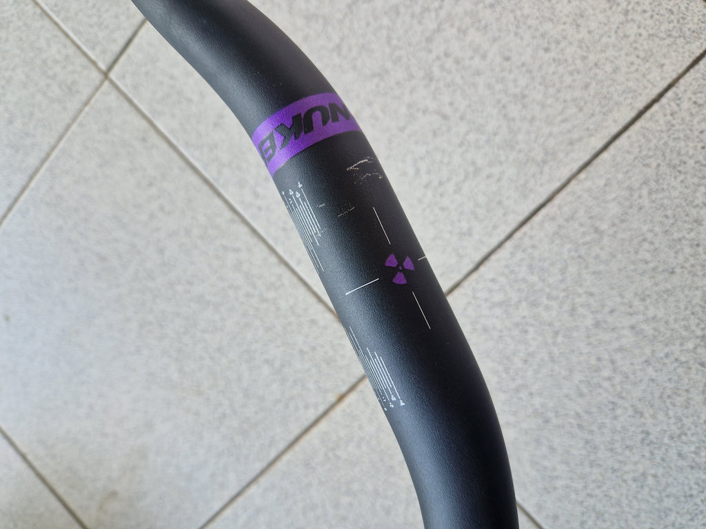 NUKEPROOF handlebar HORIZON V2 Alloy RISER 35mmx800mm black/purple