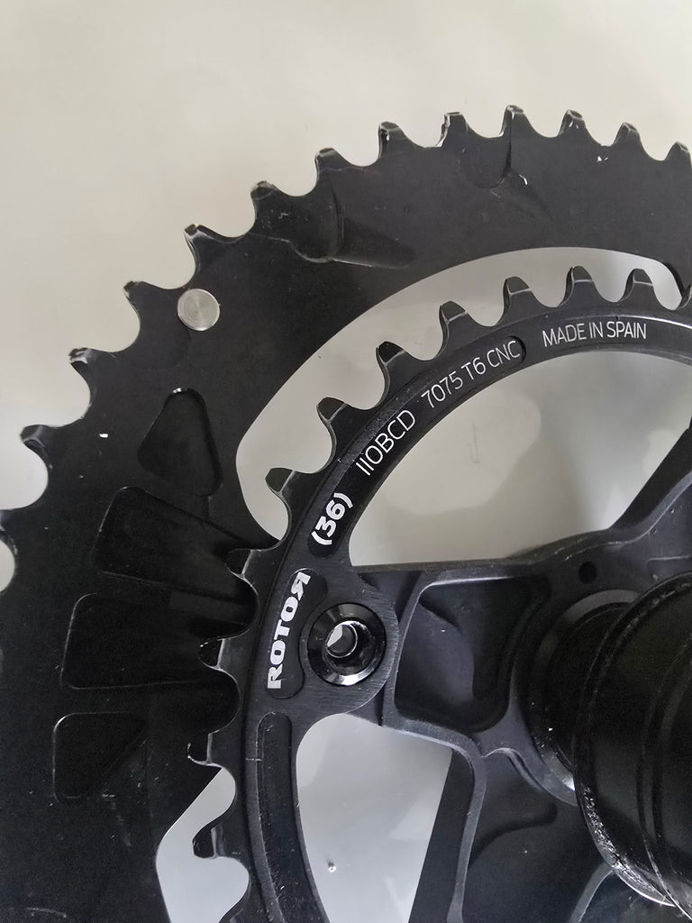 Rotor aldu carbon crankset