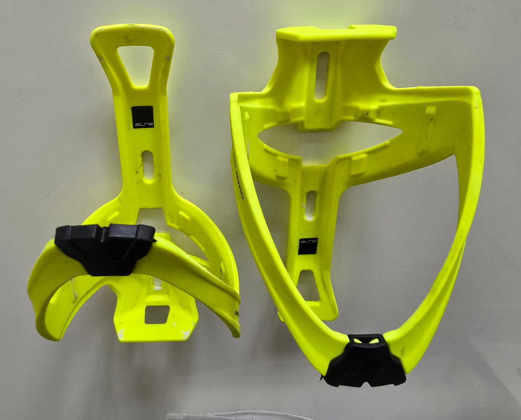 Elite cannibal bottle cage yellow