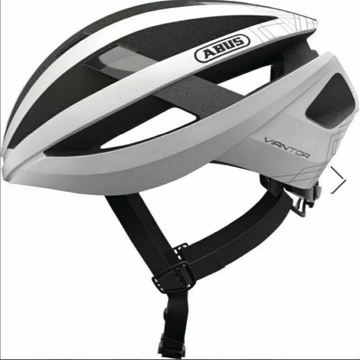 Abus Viantor 99 Road Helmet - M(52-58), White
