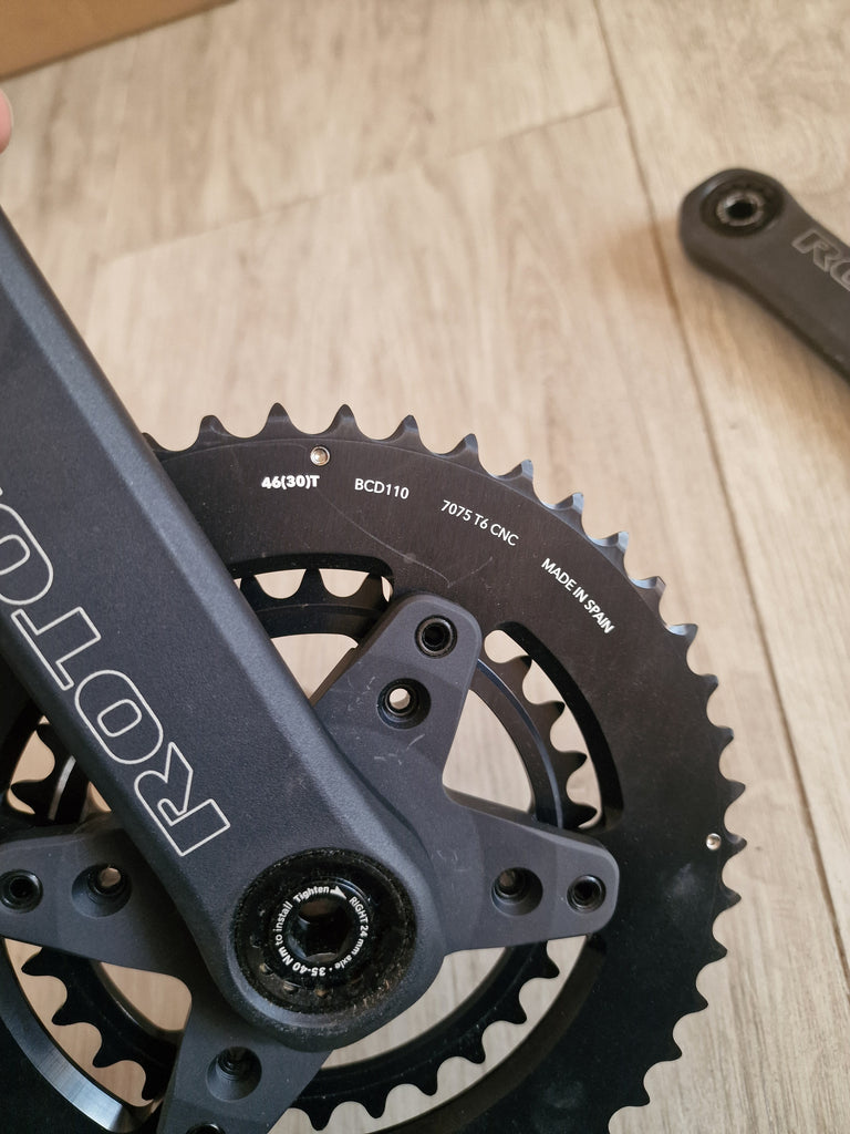 Rotor NS24 Gravel GRX Compatible Crankset