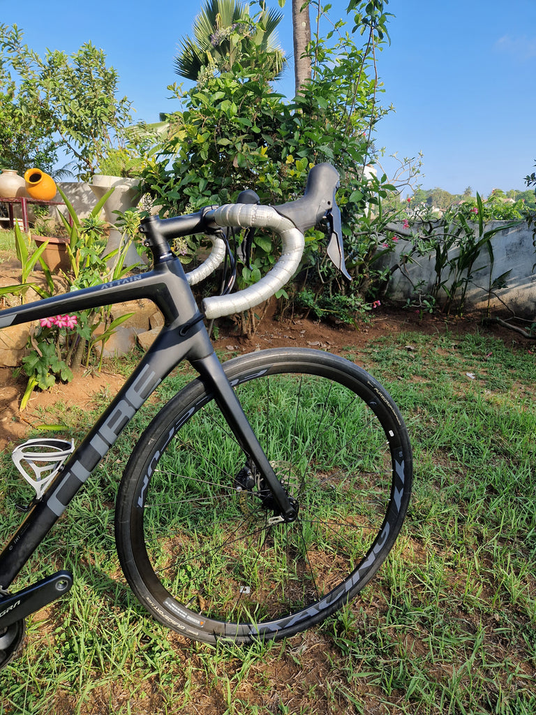 Cube Attain GTC SL Carbon Road Bike, Black/Grey