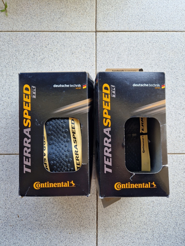 Continental Terra Speed Folding Tires - black/cream