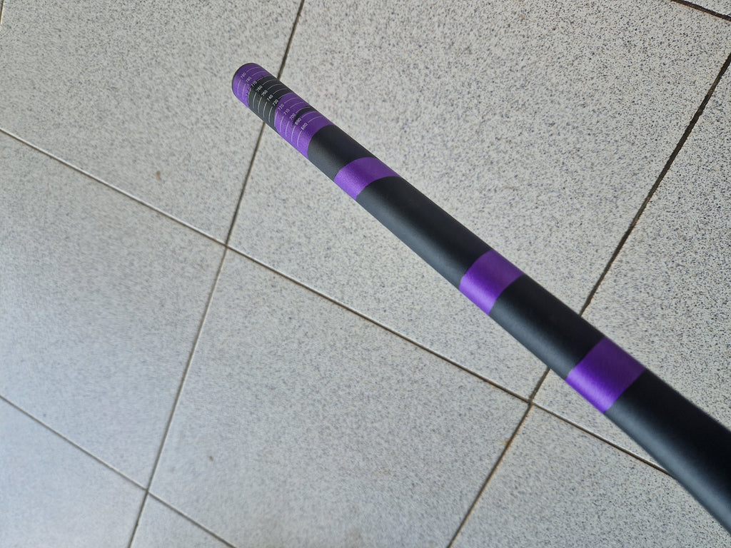 NUKEPROOF handlebar HORIZON V2 Alloy RISER 35mmx800mm black/purple
