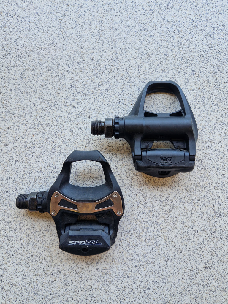 Shimano R550 SPD SL Road Pedals - USED