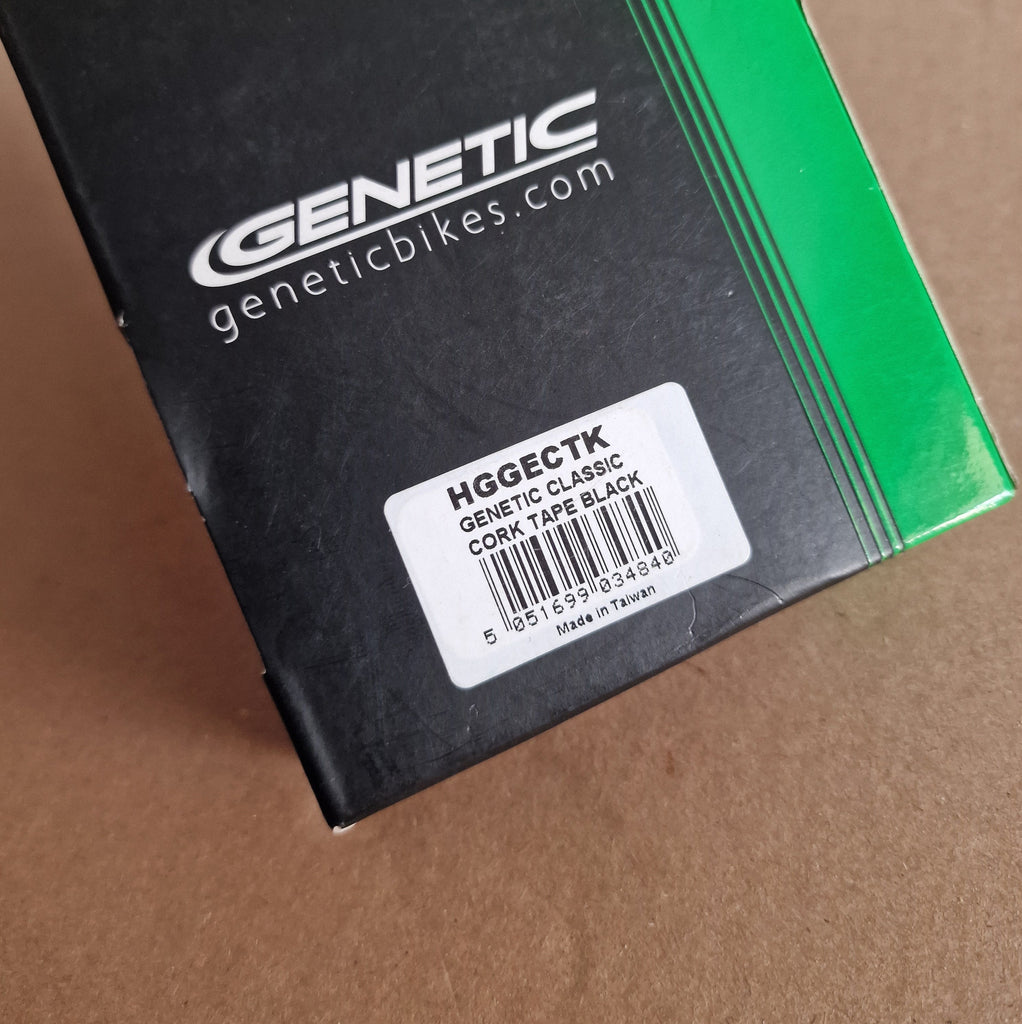 Genetic Bikes Cork Bar Tape - black