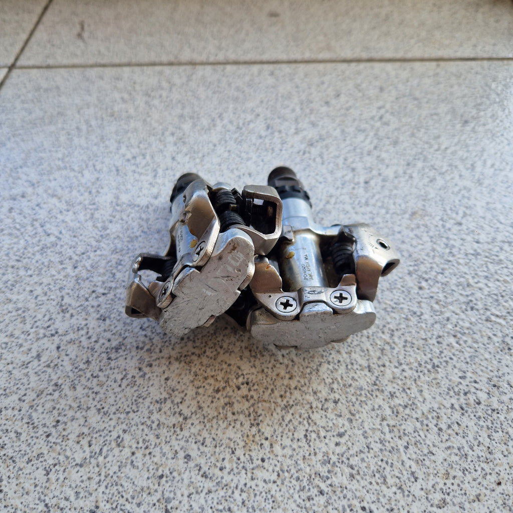 Shimano PD-M520 SPD Pedals - Silver