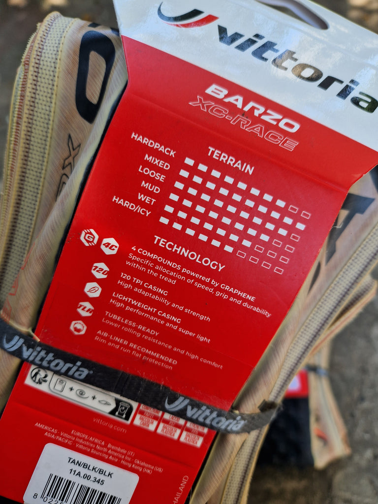 Vittoria Barzo XC Race - Folding Tires - 29x2.35, TL