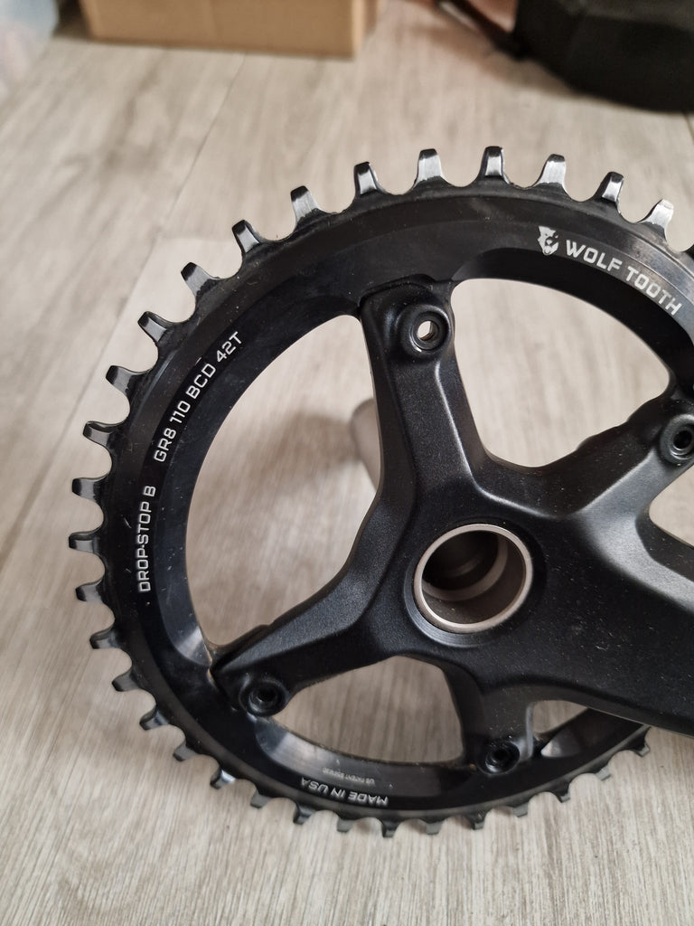 Shimano GRX FC-RX600 1x Crankset, 11speed