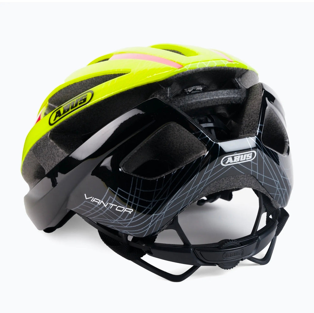 ABUS Viantor Road Helmet - L(58-62), neon yellow