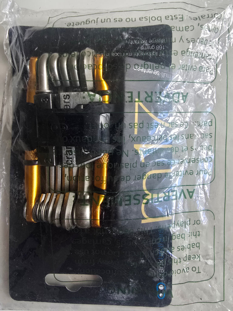 Crank brothers M17 multitool gold