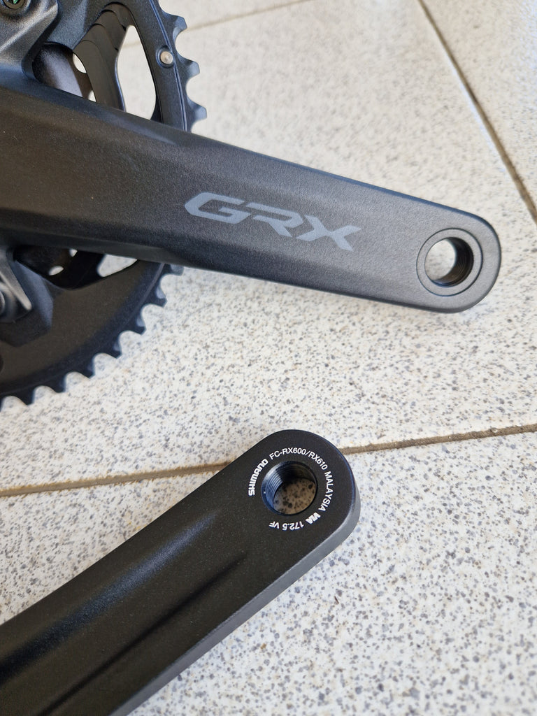 Shimano GRX FC-RX600 Crankset 2x10speed, 46/30 Teeth