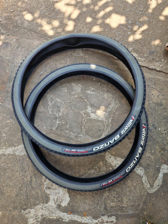 Vittoria Barzo XC-Trail 29X2.35 Black-Anthracite G2.0 Tyres, pair.