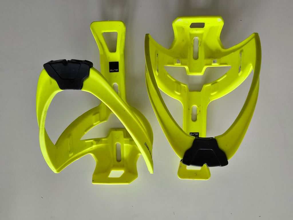 Elite cannibal bottle cage yellow
