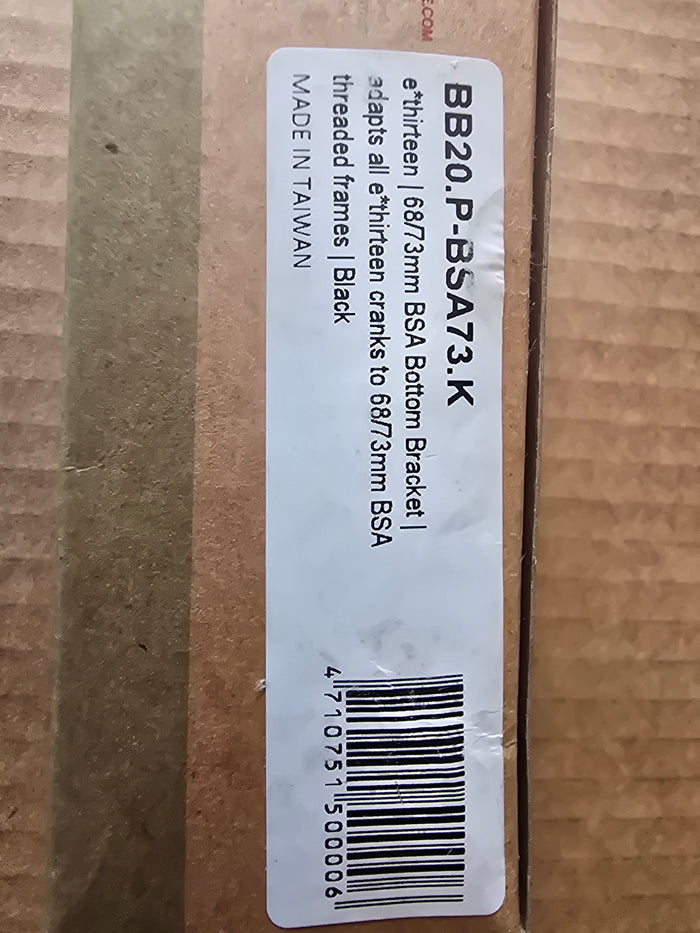 E*Thirteen BSA bottom bracket 68/73