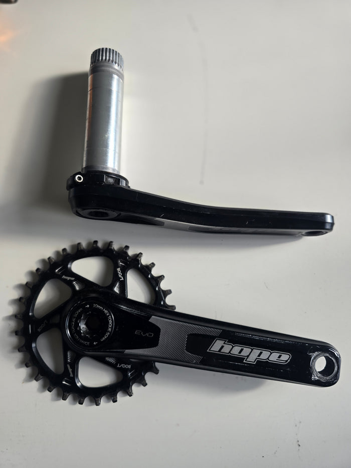 Hope evo crank 30mm spindle