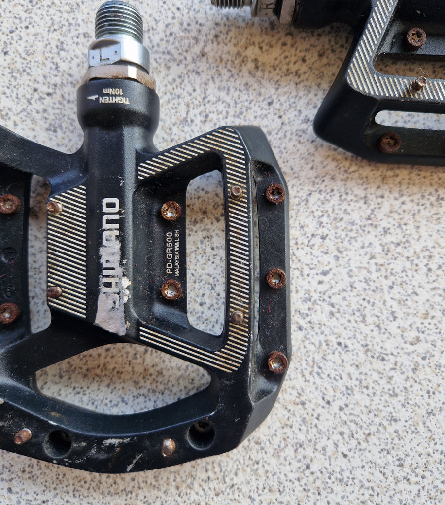 Shimano PD-GR500 Flat-Pedal - black (used)